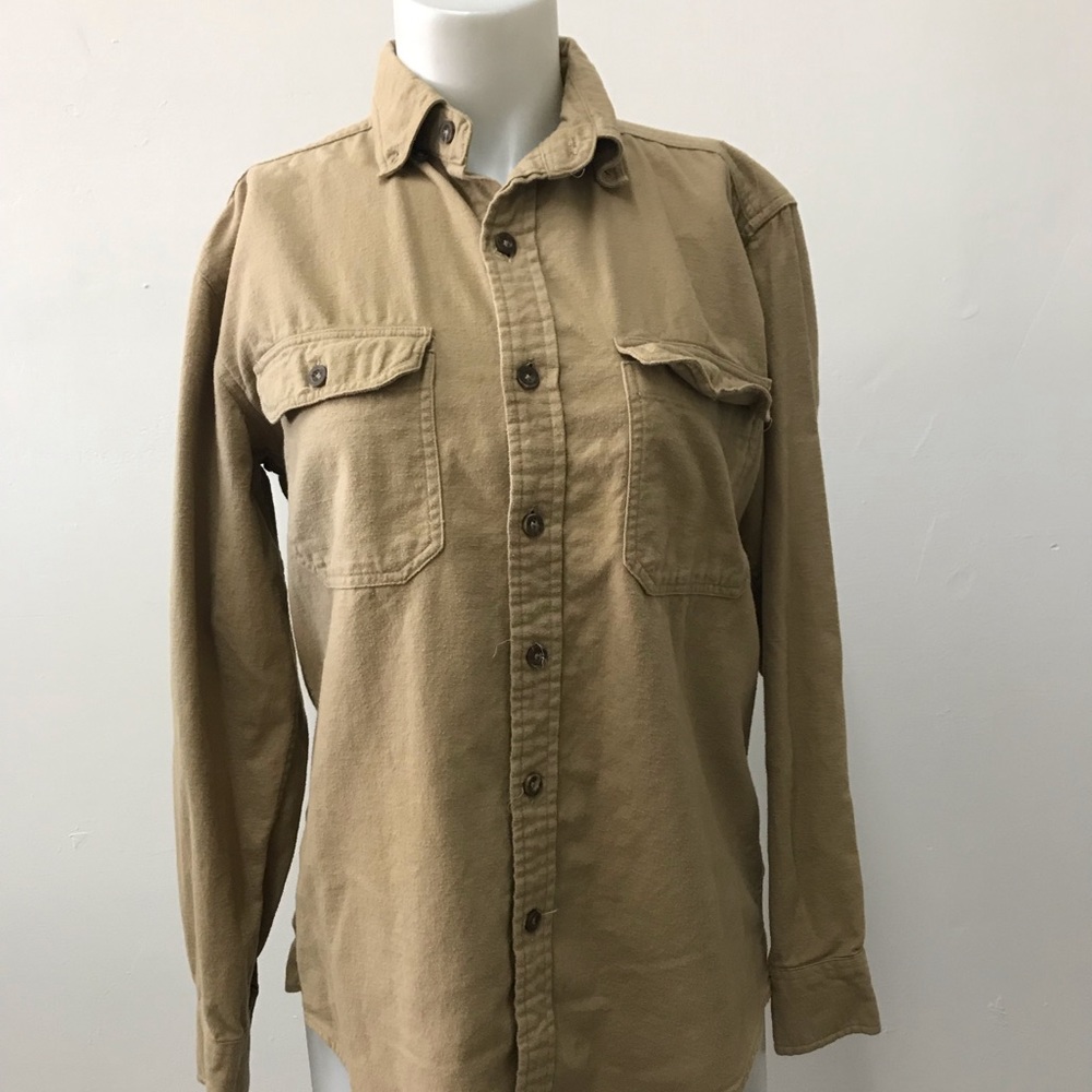 Flannel brown long sleeve